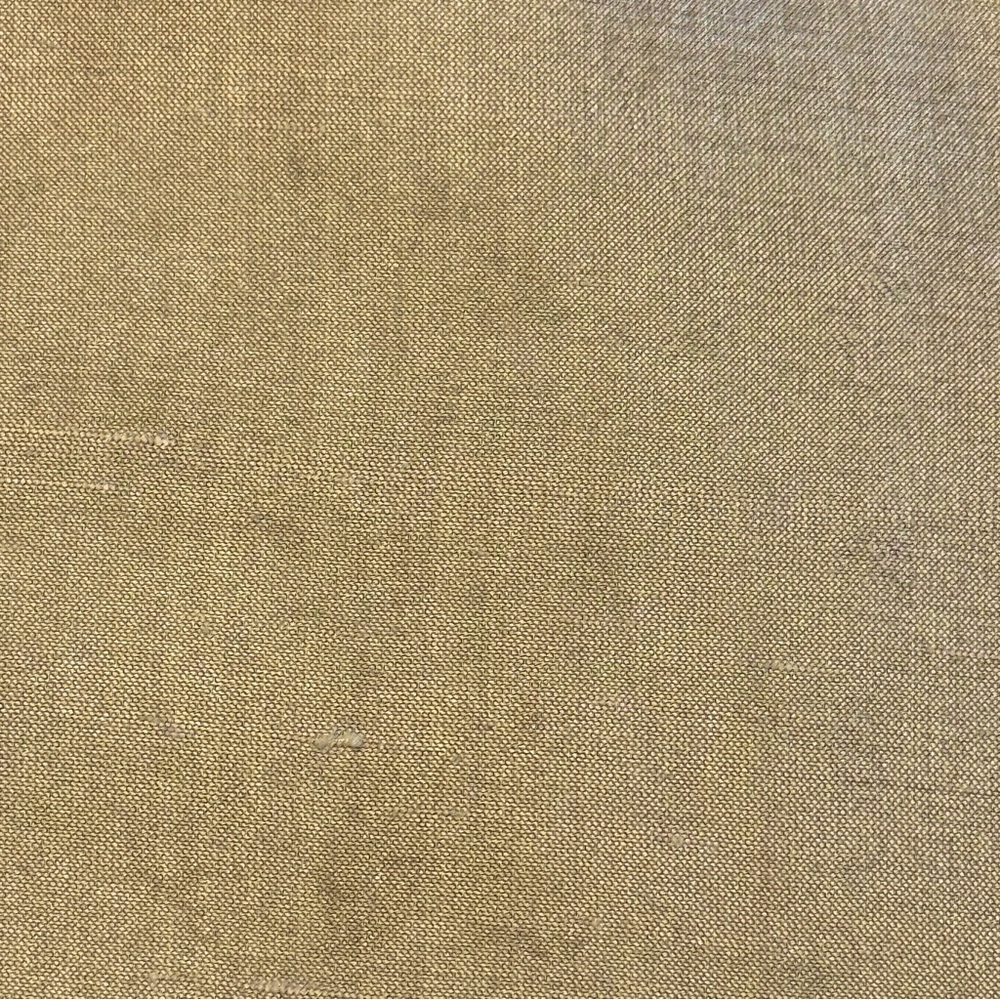 FLAX Gold Raw Silk Shirt with buttoned collar - Picture 13 of 13